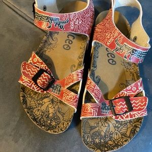 Calceo Sandals foot bed style women